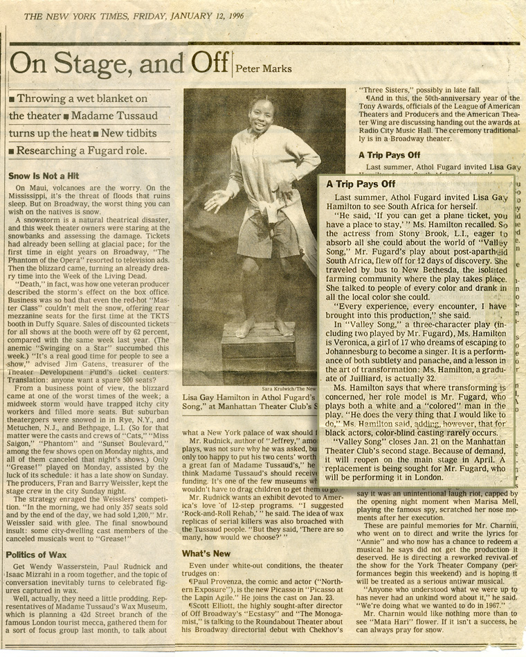 LisaGay Hamilton Tearsheets