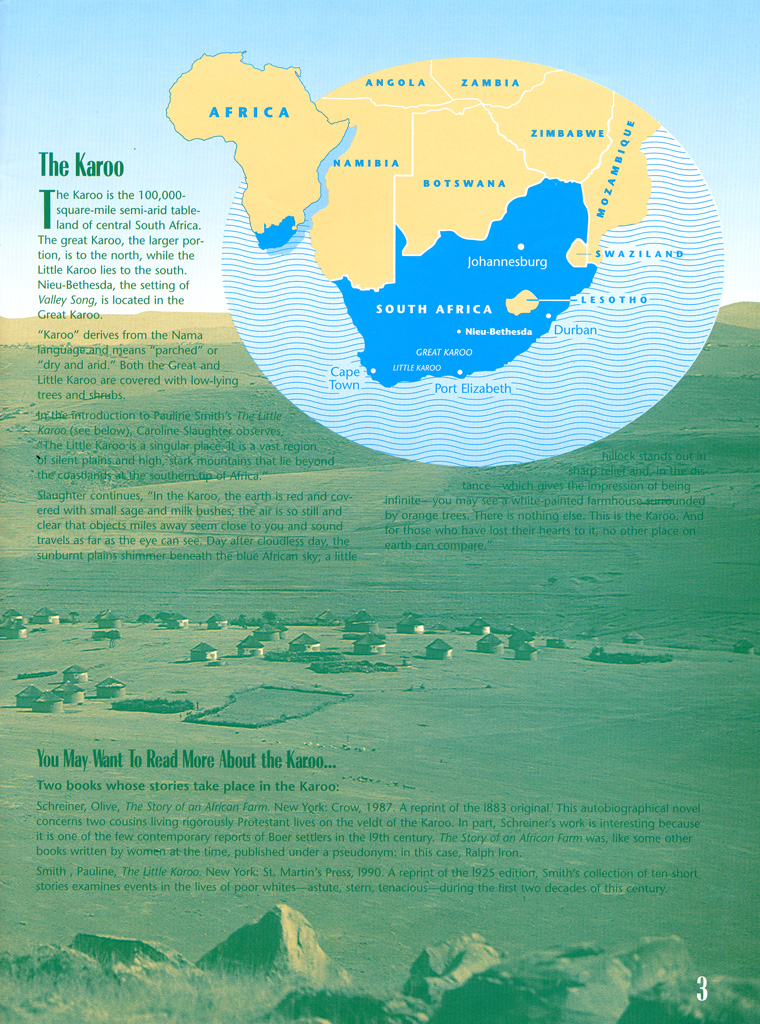 LisaGay Hamilton Tearsheets, Valley Song Program